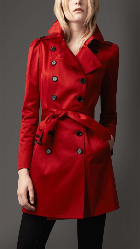 burberry trenchcoat damen rot|authentic Burberry trench coats.